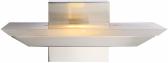 Светильник бра 1xLEDx5W L18хW18хH8 incl. 400lm хром/алюминий/акрил - артикул 68019W