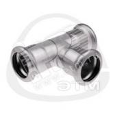 Тройник пресс 168.3 нержавеющая сталь Inox - KAN-Therm, артикул 6310014