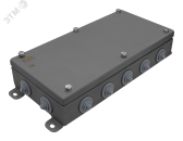 Коробка монтажная КМ IP55-1530, корпус из нержавеющей стали, количество вводов 14 (КМ-IP55-1530нерж 14вв) - артикул КМ-IP55-1530нерж 14вв