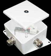 Коробка монтажная огнестойкая КМ-О (2к*60)-IP66-100х100 два ввода AB (КМ-О (2к*6,0)-IP66-100х100 AB) - артикул КМ-О (2к*6,0)-IP66-100х100 AB