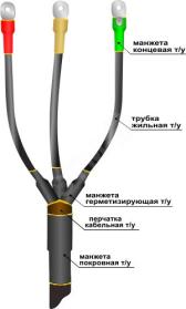 Муфта кабельная концевая 1ПКВ(Н)Тп-3х(70-120) - артикул 