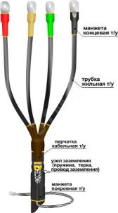 Муфта кабельная концевая 1КВТп-4х(35-50) - артикул 