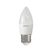 Лампа светодиодная LED 6w 6500К, E27, 540Лм, матовая свеча IONICH (1533) - артикул 1533