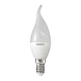 Лампа светодиодная LED 6w 6500К, E14, 540Лм, матовая свеча на ветру IONICH (1608) - артикул 1608
