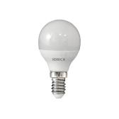 Лампа светодиодная LED 8w 6500К, E14, 720Лм, матовая, шар IONICH (1611) - артикул 1611