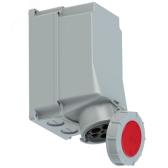 Розетка настенная 125А/400V/3P+N+E/IP67 (145-6) - артикул 145-6