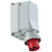 Вилка настенная 125А/400V/3P+N+E/IP67 (545-6) - артикул 545-6