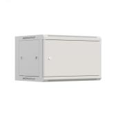 Шкаф настенный телекоммуникационный NTSS W 15U 600х450х770мм, 2 профиля 19, дверь сплошная металл, боковые стенки съемные, разобранный, серый RAL 7035 (NTSS-W15U6045FD) - артикул NTSS-W15U6045FD