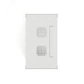Шкаф настенный телекоммуникационный NTSS WS 6U 600х600х370мм, 2 профиля 19, дверь стеклянная, боковые стенки съемные, разобранный, серый RAL 7035 (NTSS-WSP6U6060GS) - артикул NTSS-WSP6U6060GS