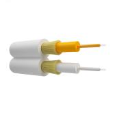 Кабель оптический  duplex. G.657.A1. 2.0mm. LSZH. белый (NTSS-FOC-DPC-G.657.A1х2-2.0-LSZH-WT) - артикул NTSS-FOC-DPC-G.657.A1х2-2.0-LSZH-WT