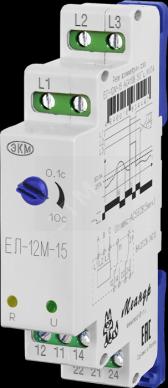 Реле контроля фаз  ЕЛ-12М-15 AC100В УХЛ4 (4640016934386) - артикул 4640016934386