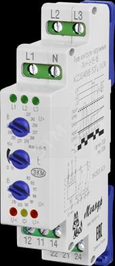 Реле контроля напряжения РКН-3-15-15 АС127В/АС220ВУХЛ4 (4640016936144) - артикул 4640016936144