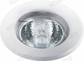 Светильник ИВО-50w 12в GU5.3 неповоротный белый (CARINA 51001 prom) - артикул CARINA 51001 prom