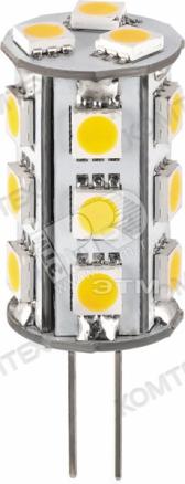 Лампа светодиодная LED 3.5вт 12в G4 белый - артикул 