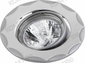 Светильник ИВО-50w 12в,GU5.3,повор.м.хр/хр/м.хр.  Comtech (VOLANS 51121) - артикул VOLANS 51121