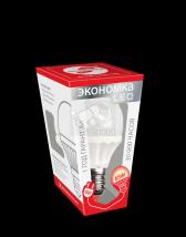 Лампа светодиодная LED Шар GL45 7Вт Е27 230v 3000K 540лм Экономка - артикул Eco_LED7wGL45E2730