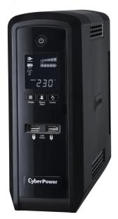 Источник бесперебойного питания line-interactive CP 1500Ва/900Вт фазы 1/1 3 мин Tower Schuko USB (CP1500EPFCLCD) - артикул CP1500EPFCLCD
