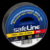 Изолента ПВХ черная 15мм 20м Safeline (9360) - артикул 9360