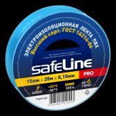 Изолента ПВХ синяя 15мм 20м Safeline (9365) - артикул 9365