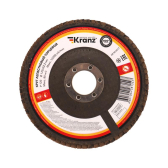 Круг лепестковый торцевой, P120, 125х22,2мм | KR-90-0017 | Kranz - Kranz, артикул KR-90-0017
