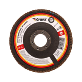 Круг лепестковый торцевой, P100, 115х22,2мм | KR-90-0008 | Kranz - артикул KR-90-0008