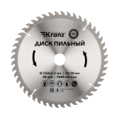 Диск пильный 250 мм х 48 зуб х 32/30 мм | KR-92-0128 | Kranz - артикул KR-92-0128