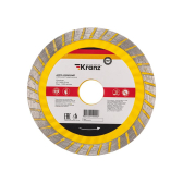 Диск алмазный отрезной Turbo волна 115x22.2x2x10 мм | KR-90-0130 | Kranz - артикул KR-90-0130