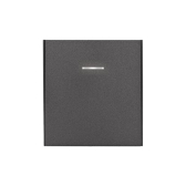 Выключатель STRONG 1 кл с подсветкой 10А с/у графит | KR-78-0713-6 | Kranz - артикул KR-78-0713-6