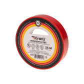 Изолента ПВХ KRANZ 0.13х15 мм, 25 м, красная (5 шт./уп.) |KR-09-2104 | Kranz - артикул KR-09-2104
