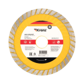 Диск алмазный отрезной Turbo волна 125x22.2x2x10 мм | KR-90-0131 | Kranz - артикул KR-90-0131