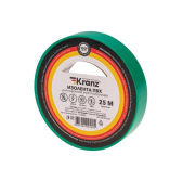 Изолента ПВХ KRANZ 0.13х15 мм, 25 м, зеленая (5 шт./уп.) |KR-09-2103 | Kranz - артикул KR-09-2103