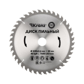 Диск пильный 235 мм х 40 зуб х 30 мм | KR-92-0124 | Kranz - артикул KR-92-0124