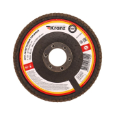 Круг лепестковый торцевой, P120, 115х22,2мм | KR-90-0009 | Kranz - Kranz, артикул KR-90-0009