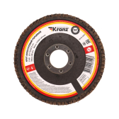 Круг лепестковый торцевой, P40, 115х22,2мм | KR-90-0005 | Kranz - артикул KR-90-0005