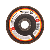 Круг лепестковый торцевой, P80, 115х22,2мм | KR-90-0007 | Kranz - артикул KR-90-0007
