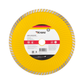 Диск алмазный отрезной Turbo волна 230x22.2x2.4x10 мм | KR-90-0135 | Kranz - артикул KR-90-0135