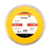 Диск алмазный отрезной сплошной 200x25.4/22.2x2x10 мм | KR-90-0114 | Kranz - артикул KR-90-0114
