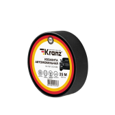 Изолента автомобильная KRANZ полиэстер, 0.17х25 мм, 25 м |KR-09-2916-1 | Kranz - Kranz, артикул KR-09-2916-1