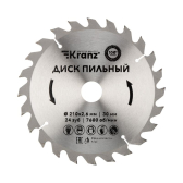 Диск пильный 210 мм х 24 зуб х 30 мм | KR-92-0120 | Kranz - Kranz, артикул KR-92-0120