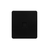 Розетка ROUND компьютерная RJ45 кат6 с/у оникс | KR-78-0724-3 | Kranz - артикул KR-78-0724-3