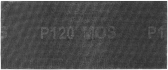 Сетки шлифовальные 115х280 мм, 5 шт., Р 120 - артикул 38275М