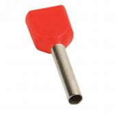 Наконечник штыревой втулочный под два провода НШвИ2 OptiKit T-Shv2-PVC- 1,5-12(100шт) - артикул 278048