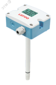 Датчик влажности 0-100%, и температуры от -20 до +60 C, канальный ModBus - артикул LFH102-3RSRS20