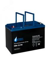 Батарея аккумуляторная 12В 90Ач со сроком службы 10-12 лет HM-12-90 (HM-12-90) - артикул HM-12-90