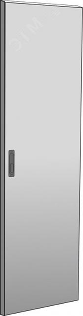 Дверь металлическая ITK для шкафа LINEA N 24U 600 мм серая (LN35-24U6X-DM) - артикул LN35-24U6X-DM