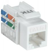 Модуль Keystone Jack кат. 6A UTP 110 IDC 90 град. - артикул CS1-1C6AU-11
