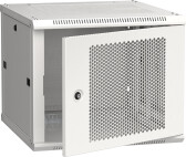 Шкаф LINEA W 9U 600x600 мм дверь перфорированная, RAL7035 | LWR3-09U66-PF | ITK - артикул LWR3-09U66-PF