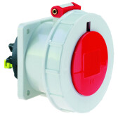 Розетка встраиваемая 16A 5р(3P+N+PE) 6h 400V IP67 75х75 QC I 13745-Bals I Bals - артикул 13745-Bals