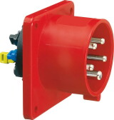 Вилка настенная 16А 5р 400v IP44 Quick-connect 28026 I 28026-Bals I Bals - артикул 28026-Bals
