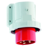 Вилка настенная 32A 5p 400V 6h IP67 Quick-Connect фланец 75 x 90 I 26055-Bals I Bals - артикул 26055-Bals